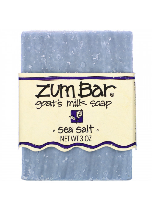 Indigo Wild, Zum Bar, Goat's Milk  Soap, Sea Salt, 3 oz