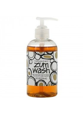 Indigo Wild, Zum Wash, Natural Liquid Soap for Hands and Body, Frankincense & Myrrh, 8 fl oz (225 ml)