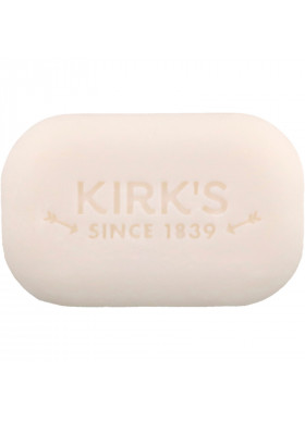 Kirk's, 100% Premium Coconut Oil Gentle Castile Soap, Fragrance Free,  4 oz (113 g)