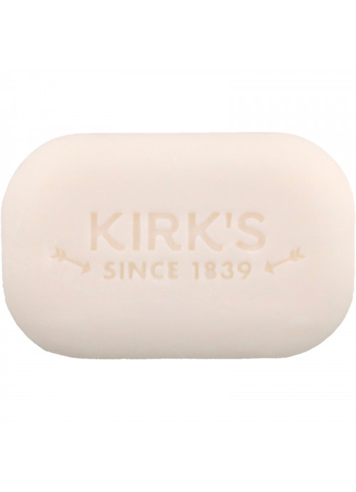 Kirk's, 100% Premium Coconut Oil Gentle Castile Soap, Original Fresh Scent, 4 oz (113 g)