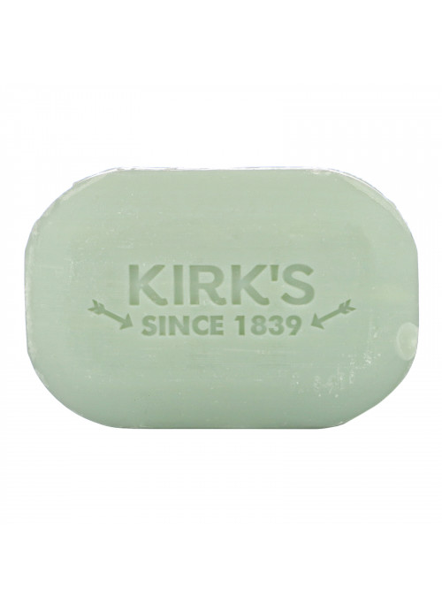 Kirk's, 100% Premium Coconut Oil, Gentle Castile Soap, Soothing Aloe Vera , 4 oz (113 g)