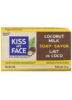 Kiss My Face, Coconut Milk Soap, Coconut Citrus, 5 oz (141 g)