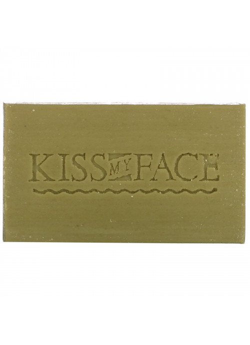 Kiss My Face, Pure Olive Oil Soap, Fragrance Free, 3 Bars, 4 oz (115 g) Each