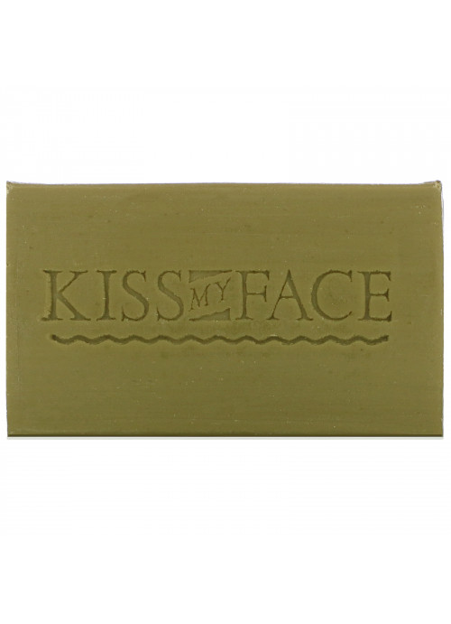 Kiss My Face, Pure Olive Oil Soap, Fragrance Free, 4 oz (115 g)