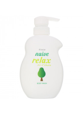 Kracie, Naive, Body Wash, Relax, 17.9 fl oz (530 ml)