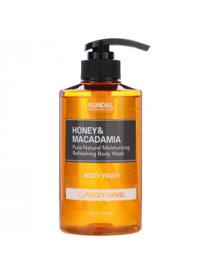 Kundal, Honey & Macadamia, Body Wash, Fuzzy Navel, 16.90 fl oz (500 ml)