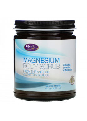 Life-flo, Magnesium Body Scrub, 9 fl oz (266 ml)