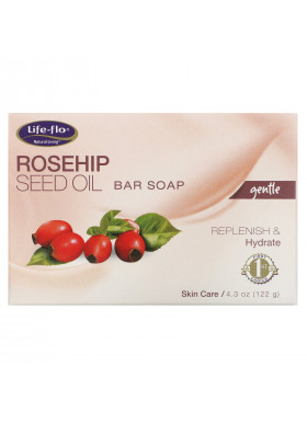 Life-flo, Rosehip Seed Oil Bar Soap, 4.3 oz (122 g)