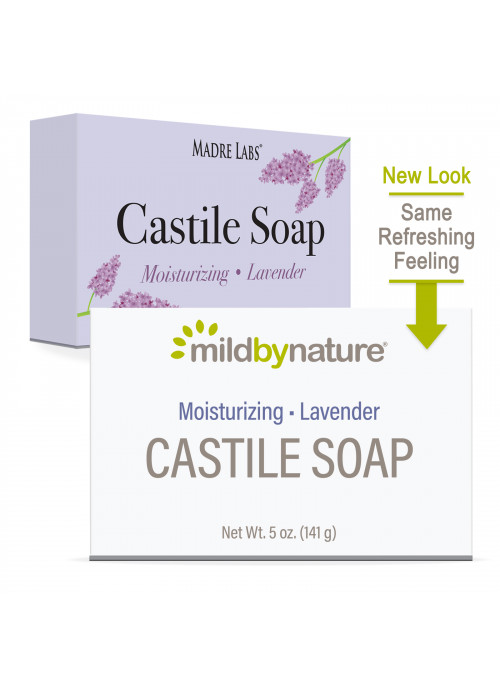 Mild By Nature, Castile Soap Bar, Lavender, 5 oz (141 g)