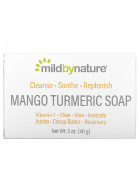 Mild By Nature, Mango Turmeric Soap Bar, 5 oz (141 g)