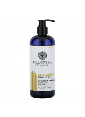 Mill Creek Botanicals, Shower & Shave Gel, Chamomile, 14 fl oz (414 ml)