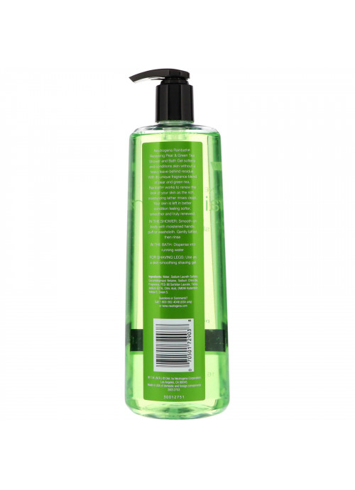 Neutrogena, Rainbath, Renewing Shower and Bath Gel, Pear & Green Tea, 16 fl oz (473 ml)