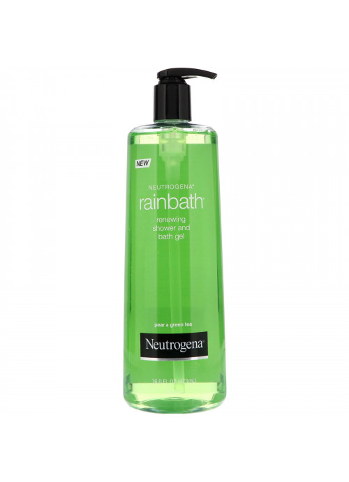 Neutrogena, Rainbath, Renewing Shower and Bath Gel, Pear & Green Tea, 16 fl oz (473 ml)