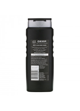Nivea, Men, Deep Clean Body Wash, Deep Active Clean, 16.9 fl oz (500 ml)
