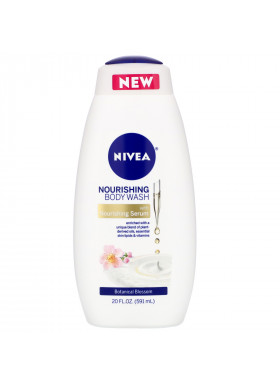 Nivea, Nourishing Body Wash, Botanical Blossom, 20 fl oz (591 ml)
