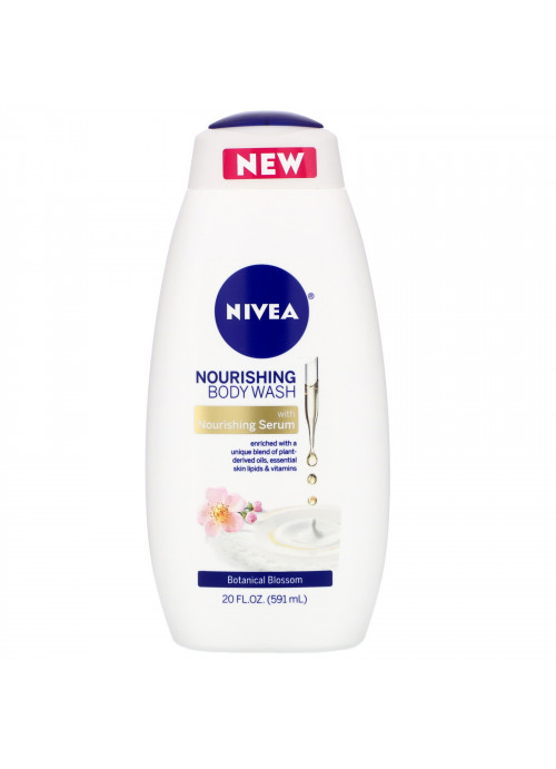 Nivea, Nourishing Body Wash, Botanical Blossom, 20 fl oz (591 ml)
