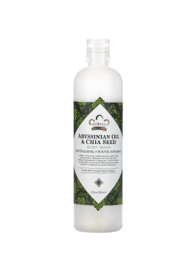 Nubian Heritage, Abyssinian Oil & Chia Seed Body Wash,  13 fl oz (384 ml)