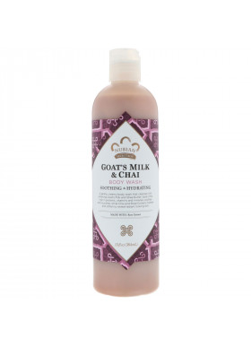 Nubian Heritage, Body Wash, Goat's Milk & Chai, 13 fl oz (384 ml)