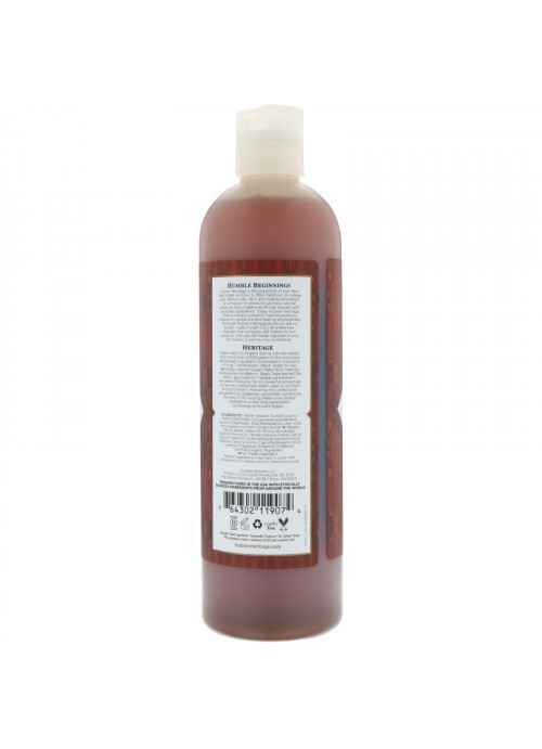 Nubian Heritage, Body Wash, Honey & Black Seed, 13 fl oz (384 ml)