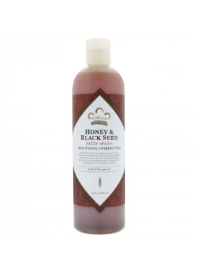 Nubian Heritage, Body Wash, Honey & Black Seed, 13 fl oz (384 ml)