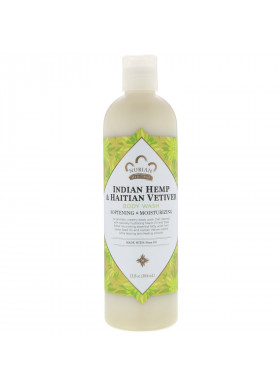 Nubian Heritage, Body Wash, Indian Hemp & Haitian Vetiver , 13 fl oz (384 ml) (Discontinued Item)