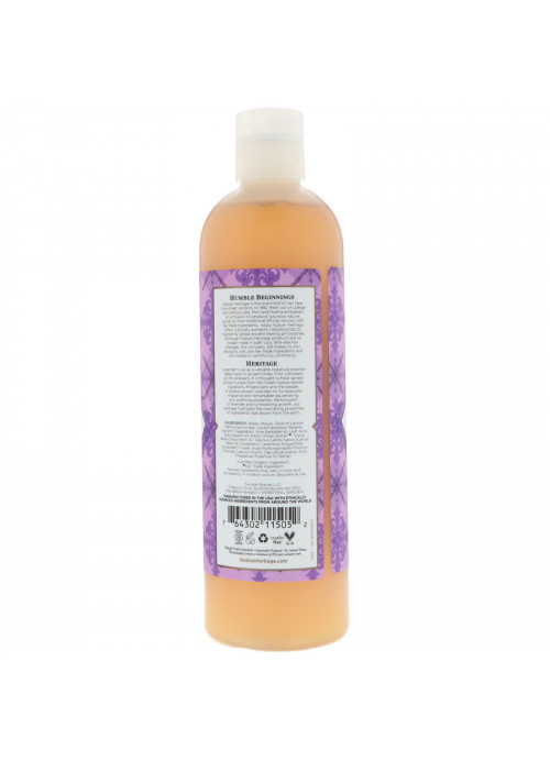 Nubian Heritage, Body Wash, Lavender & Wildflowers, 13 fl oz (384 ml)