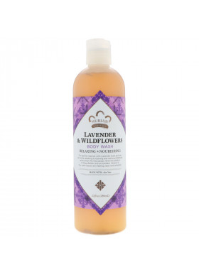 Nubian Heritage, Body Wash, Lavender & Wildflowers, 13 fl oz (384 ml)