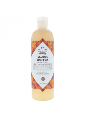 Nubian Heritage, Body Wash, Mango Butter, 13 fl oz (384 ml)