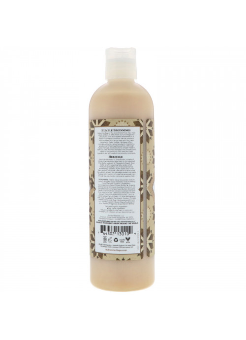 Nubian Heritage, Body Wash, Raw Shea Butter, 13 fl oz (384 ml)