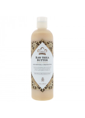 Nubian Heritage, Body Wash, Raw Shea Butter, 13 fl oz (384 ml)