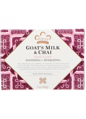 Nubian Heritage, Goat's Milk & Chai Bar Soap, 5 oz (142 g)