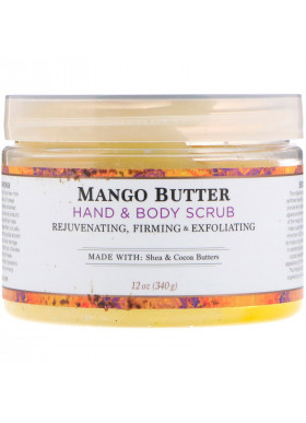 Nubian Heritage, Hand & Body Scrub, Mango Butter, 12 oz (340 g)