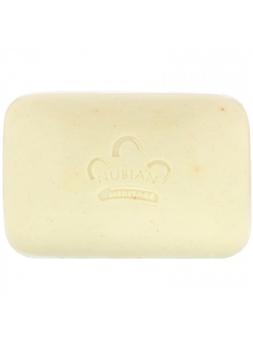 Nubian Heritage, Lemongrass & Tea Tree Bar Soap, 5 oz (142 g)