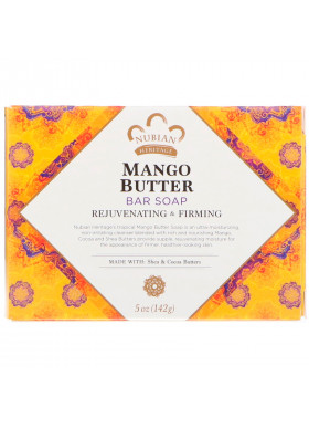 Nubian Heritage, Mango Butter Bar Soap, 5 oz (142 g)
