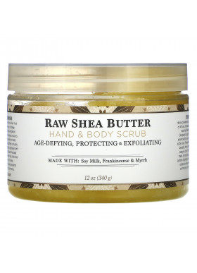 Nubian Heritage, Raw Shea Butter, Hand & Body Scrub, 12 oz (340 g)