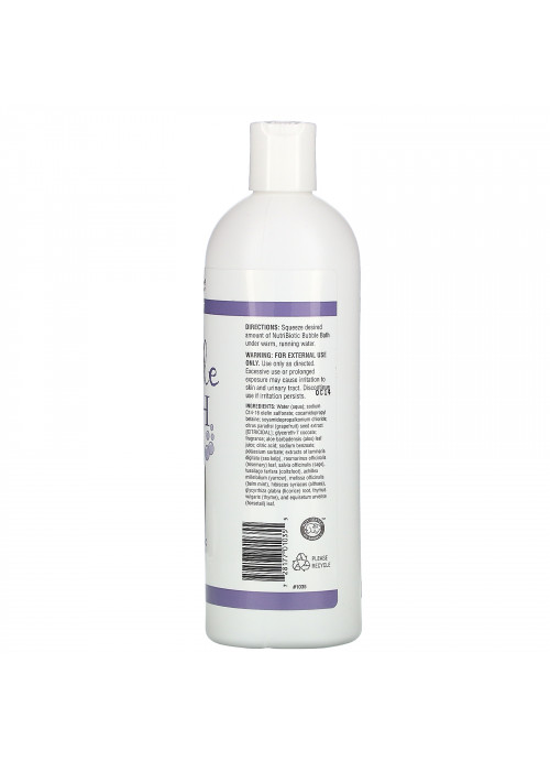 NutriBiotic, Bubble Bath, Non-Soap, Fresh Fruit, 16 fl oz (473 ml)