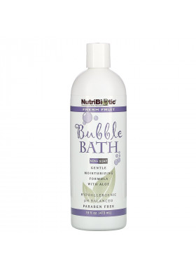 NutriBiotic, Bubble Bath, Non-Soap, Fresh Fruit, 16 fl oz (473 ml)