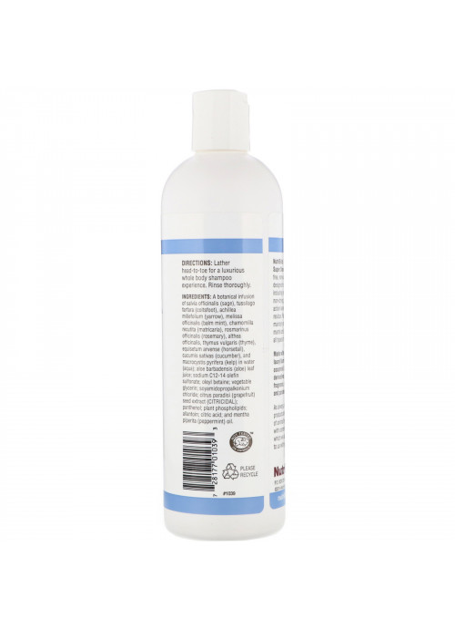 NutriBiotic, Super Shower Gel, Non-Soap, Fragrance Free, 12 fl oz (355 ml)