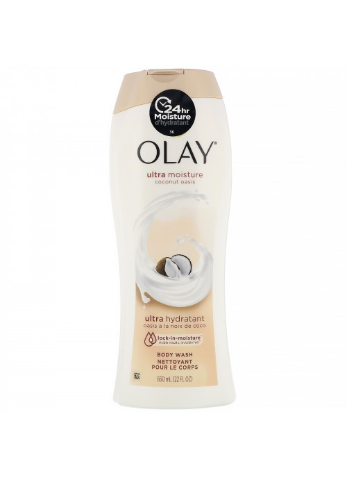 Olay, Ultra Moisture Body Wash, Coconut Oasis, 22 fl oz (650 ml)