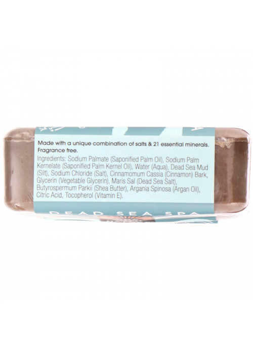 One with Nature, Triple Milled Mineral Soap Bar, Dead Sea Mud, Fragrance-Free, 7 oz (200 g)