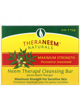 Organix South, TheraNeem Naturals, Neem Therapé, Cleansing Bar, Maximum Strength, 4 oz (113 g)