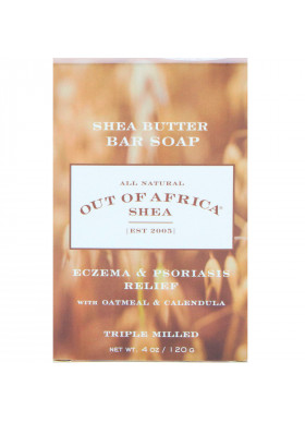 Out of Africa, Shea Butter Bar Soap, Oatmeal & Calendula, 4 oz (120 g)