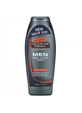 Palmer's, Cocoa Butter Formula, Men Body & Face Wash, Fresh Scent, 17 fl oz (500 ml)