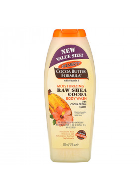 Palmer's, Cocoa Butter Formula, Moisturizing Raw Shea Cocoa Body Wash, with Cocoa Cream Scent, 17 fl oz (500 ml)
