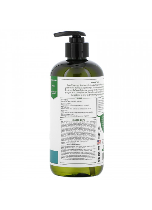 Petal Fresh, Mineral Nourishing Bath & Shower Gel, Seaweed & Argan Oil, 16 fl oz (475 ml)