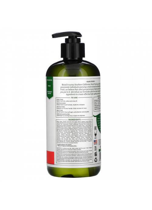 Petal Fresh, Softening Bath & Shower Gel, Rose & Honeysuckle, 16 fl oz (475 ml)