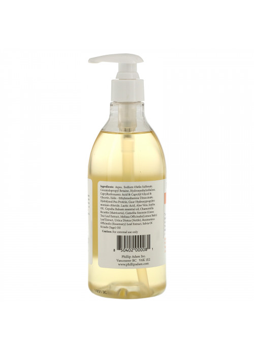 Phillip Adam, Wash, Original Coconut, 13.5 fl oz (400 ml)
