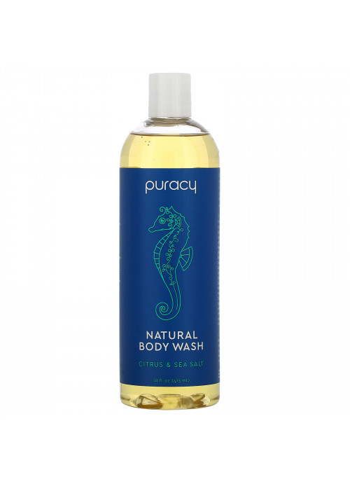 Puracy, Natural Body Wash, Citrus & Sea Salt, 16 fl oz (473 ml)