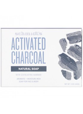 Schmidt's, Natural Soap, Activated Charcoal, 5 oz (142 g)