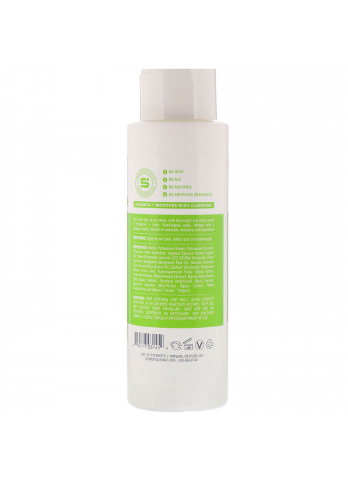 Schmidt's, Plant-Based Body Wash, Bergamot + Lime, 16 fl oz (473 ml)